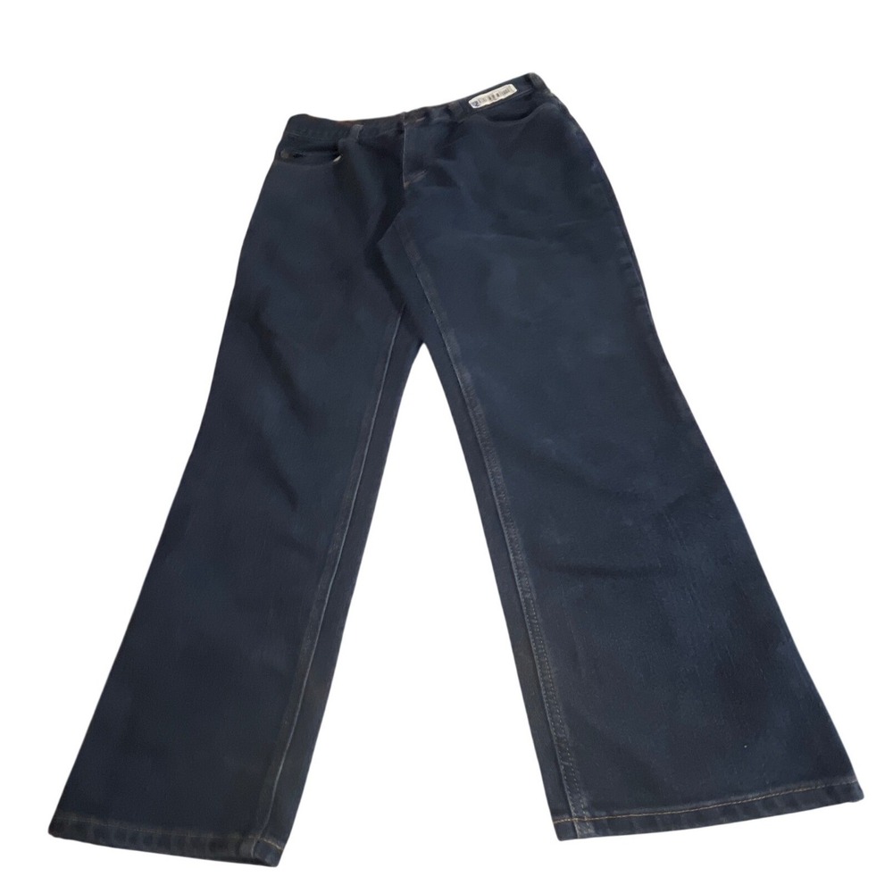 Carhartt Mens Modern Fit Dark Wash Denim Jeans 36x30 Workwear Cotton‎ Polyester